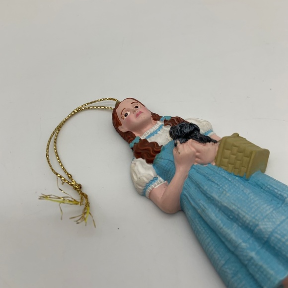 VTG Kurt Adler Wizard of Oz Dorothy & Toto 'No Place Like Home' Ceramic Ornament - Picture 5 of 10